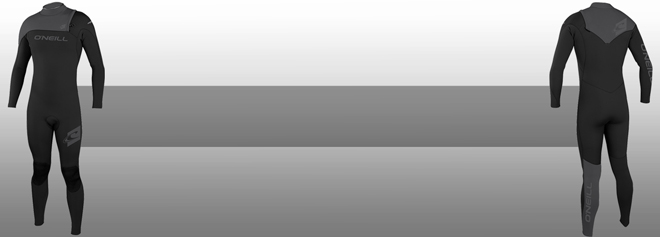 The Oneill Zipless Hyperfreak Stretch Test