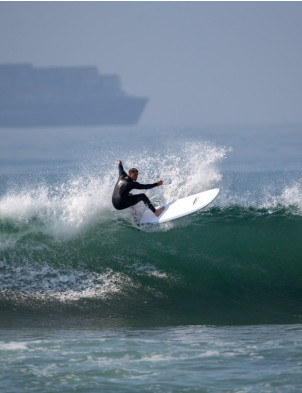 Aipa Big Brother Sting Fusion Surfboard 9ft 0 FCS II - Light Blue/White 