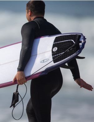 Aipa Wrecking Ball Fusion Surfboard 5ft 10 FCS II - Grey/White 