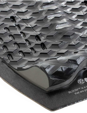 Slater Designs 5-Piece Surfboard Tail Pad - Black/Grey