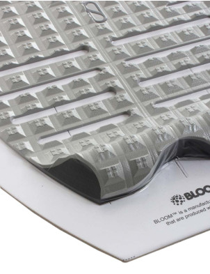 Slater Designs 4-Piece Surfboard Tail Pad - Grey/Black