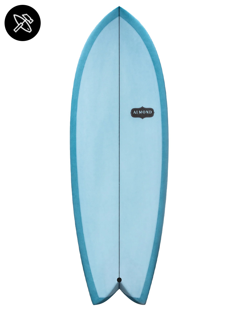 Almond Special Recipe Fish Surfboard - Custom
