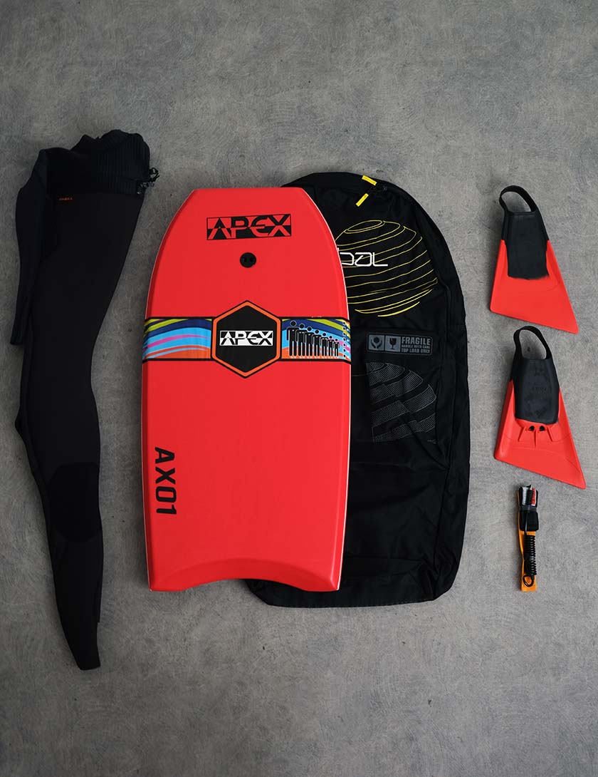 Apex AX01 bodyboard 39 inch - Red