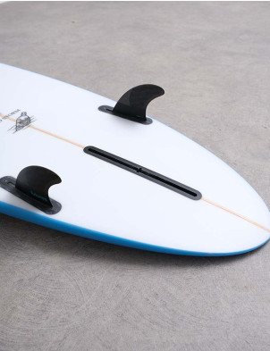 Futures Blackstix QD2 3.75 Quad Rears Small - Smoke/Turquoise