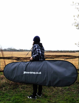 Boardshop Hybrid Fish Surfboard bag 5mm 6ft 9 - Grey