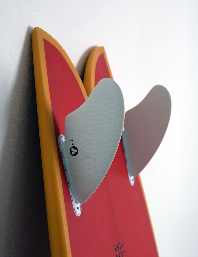 Channel Islands BFF Britt Fish Fin Futures - White