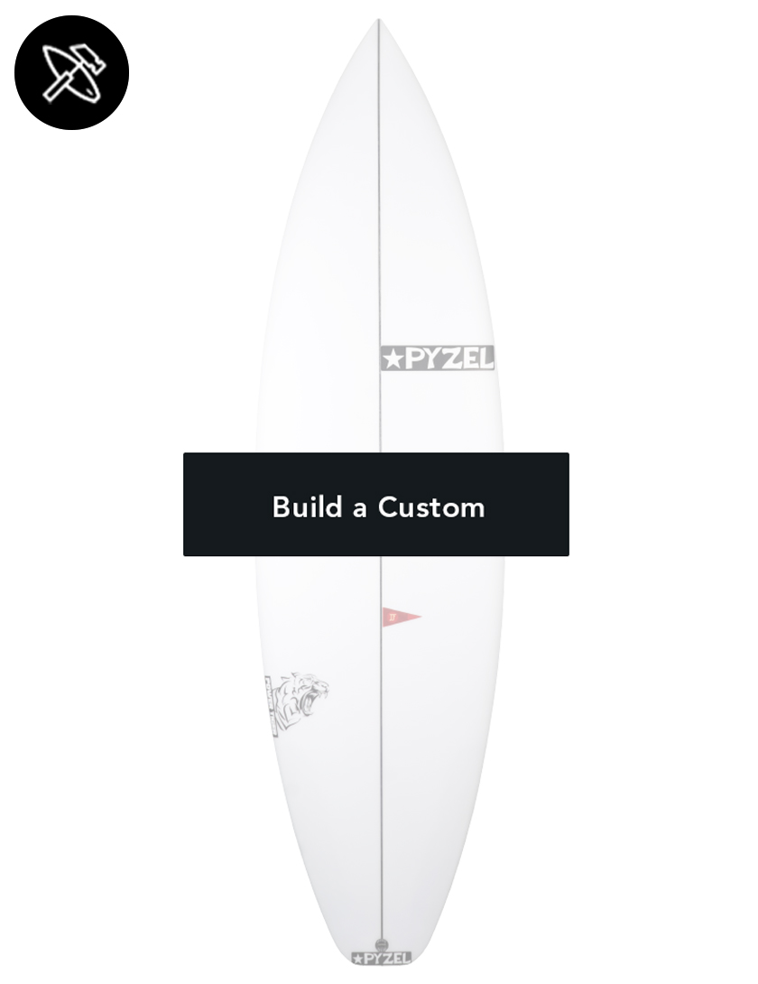 Pyzel Power Tiger Surfboard - Custom