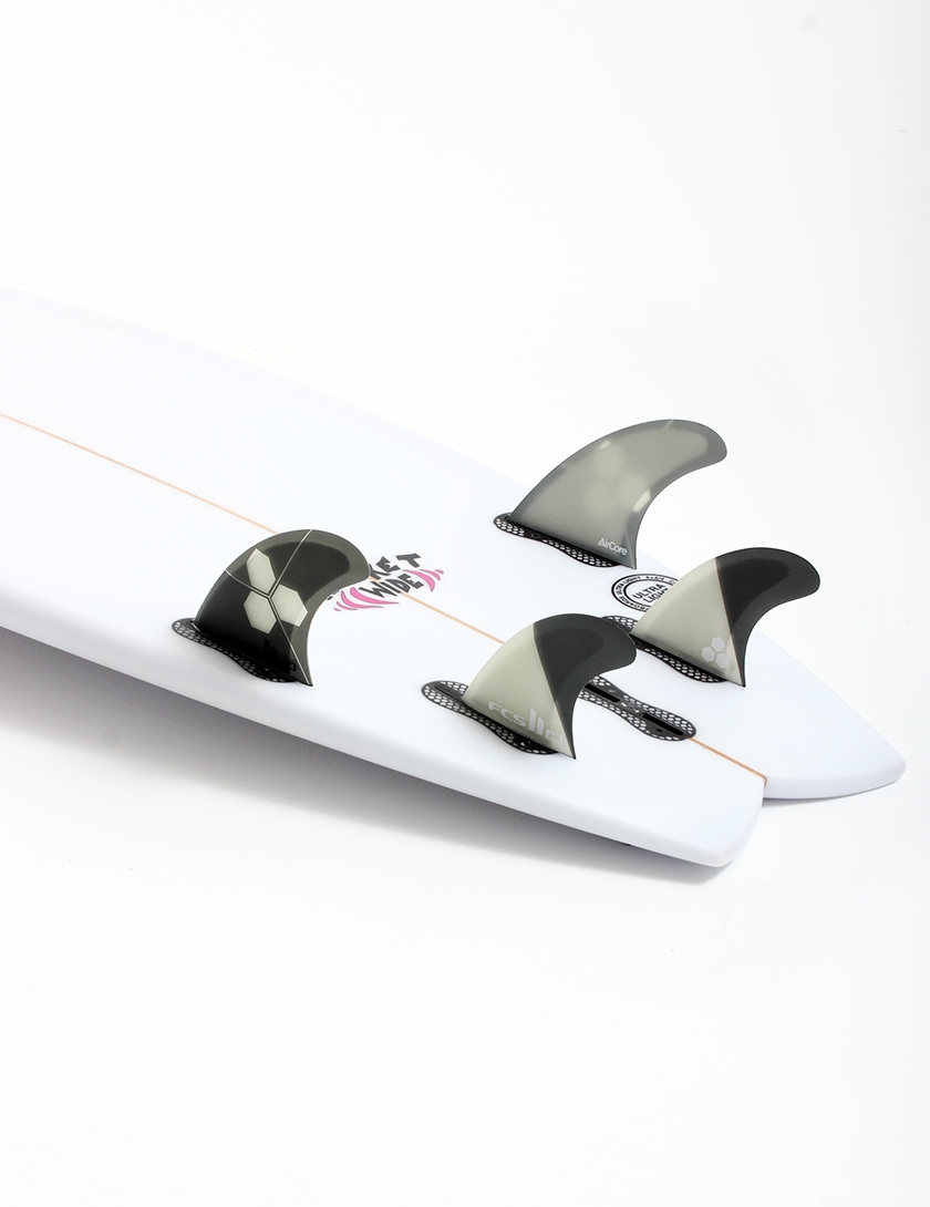 FCS II AM PC Aircore Tri-Quad Fins Large - Grey