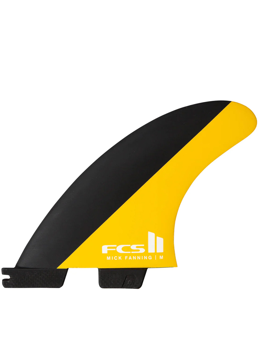 FCS II MF PC Thruster Fins Medium - Black/Mango