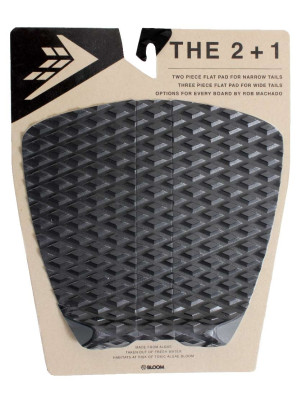 Firewire Rob Machado 2+1 Surfboard Tail Pad - Black/Charcoal