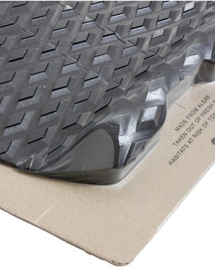 Firewire Rob Machado 2+1 Surfboard Tail Pad - Black/Charcoal