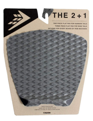 Firewire Rob Machado 2+1 Surfboard Tail Pad - Charcoal/Black