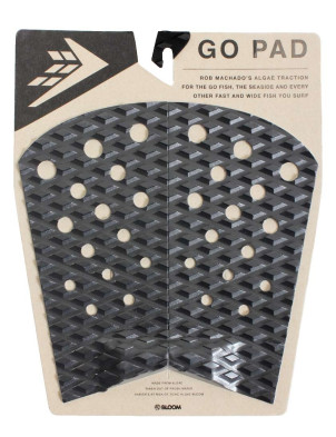 Firewire Rob Machado Go Pad Surfboard Tail Pad - Black/Charcoal