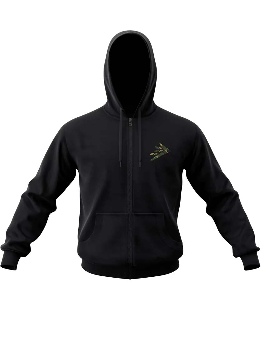 Firewire Icon FLC Zip Hoodie - Black