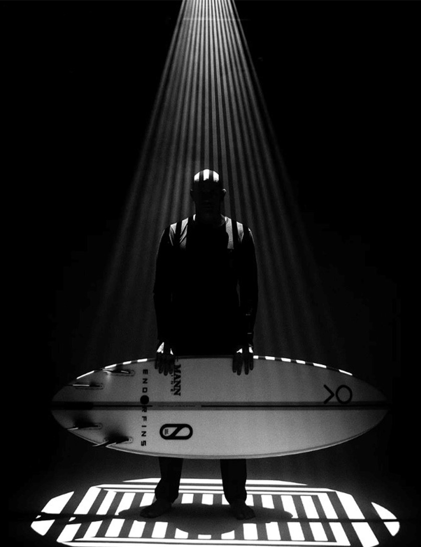 Slater Designs Volcanic S Boss surfboard 5ft 8 - Futures