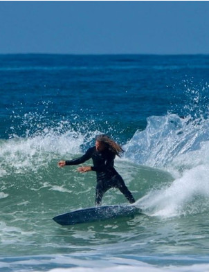 Firewire Volcanic Seaside surfboard 5ft 6 Futures - Grey