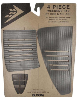 Firewire Weekend Thin Surfboard Tail Pad - Charcoal