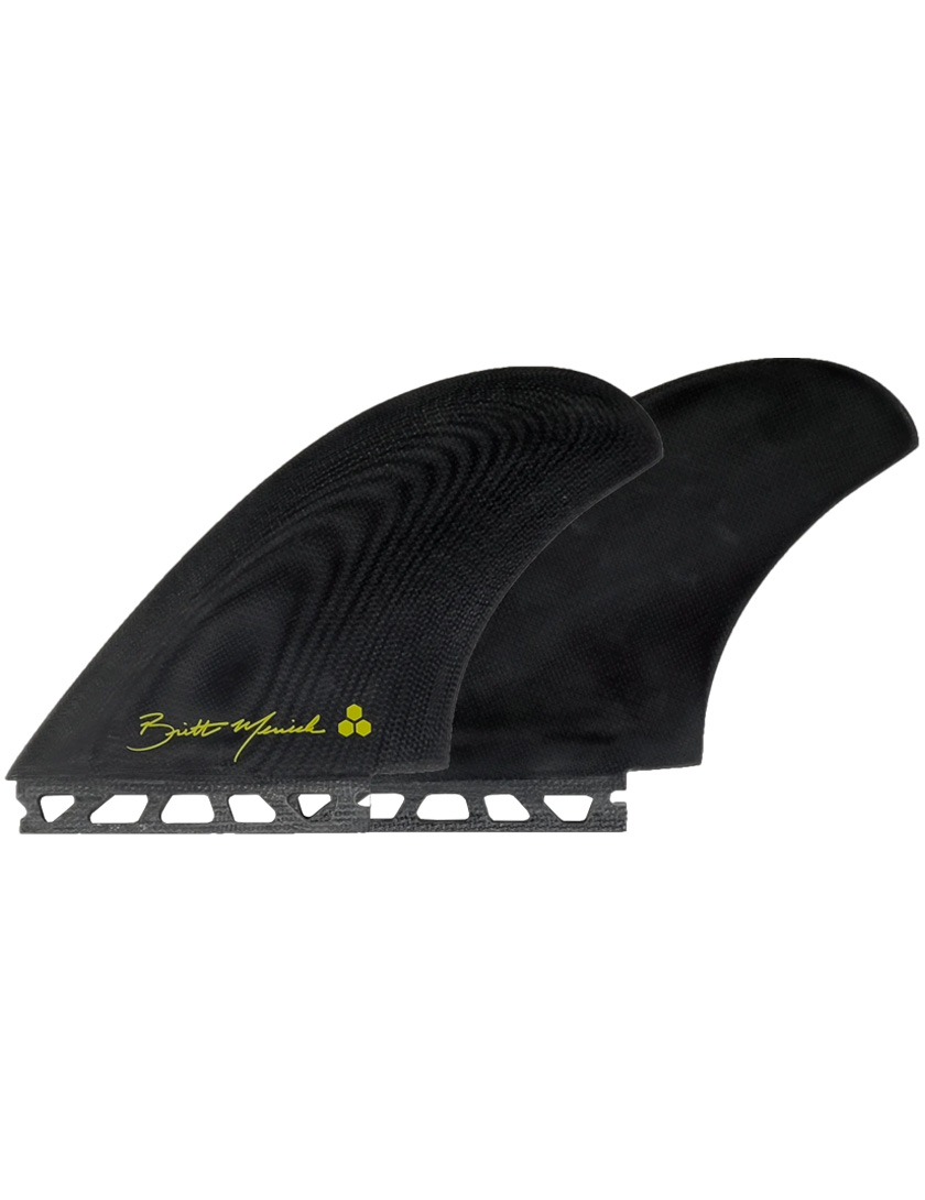 Channel Islands BMT Britt Twin Fins Futures - Black
