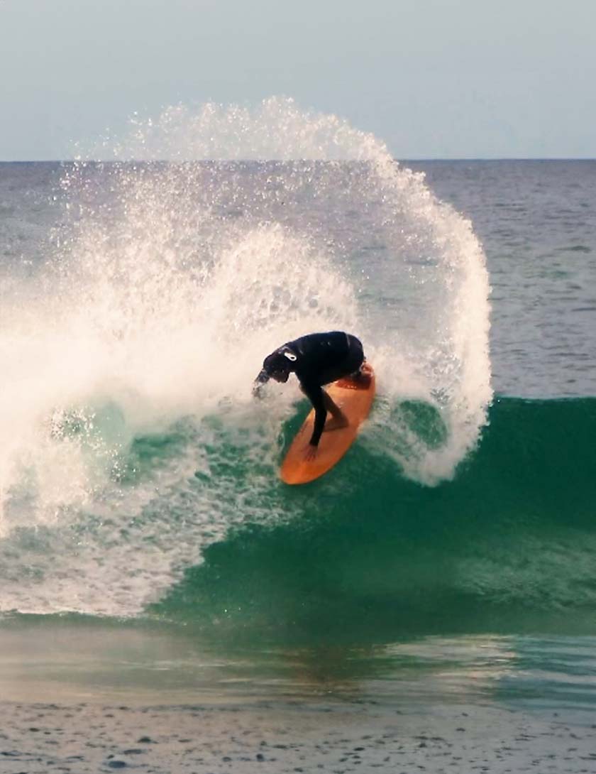 Thunderbolt Harley Ingleby Mid 6 Surfboard 6ft 8 FCS II - Orange 