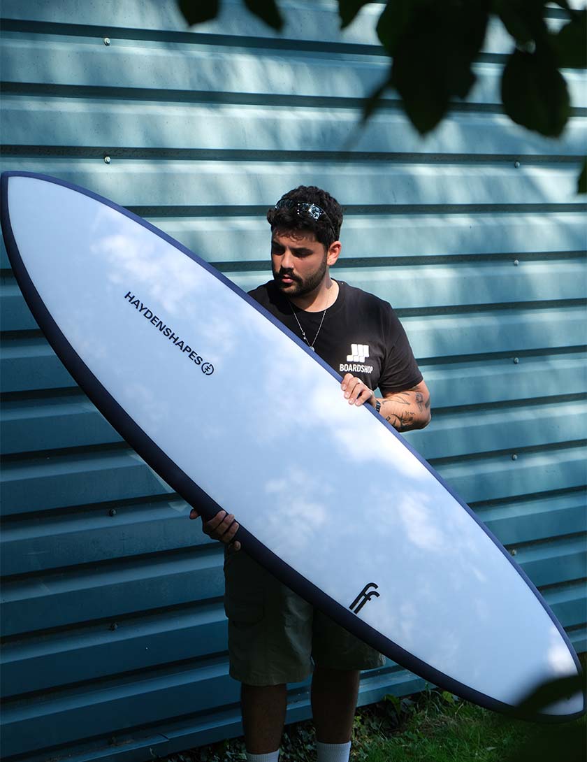 Haydenshapes Hypto Krypto FutureFlex surfboard 6ft 3 FCS II - White