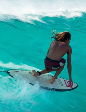 Haydenshapes Hypto Krypto FutureFlex surfboard 6ft 2 FCS II - White