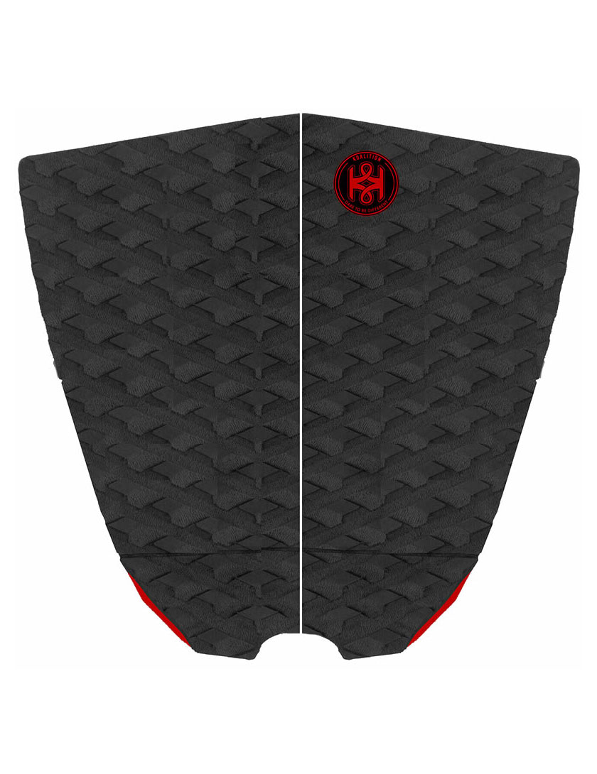 Koalition Barrel Surfboard Tail Pad - Black