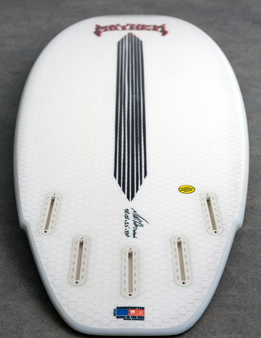 Lib Tech X Lost Rad Ripper surfboard FC 6ft 0 - White