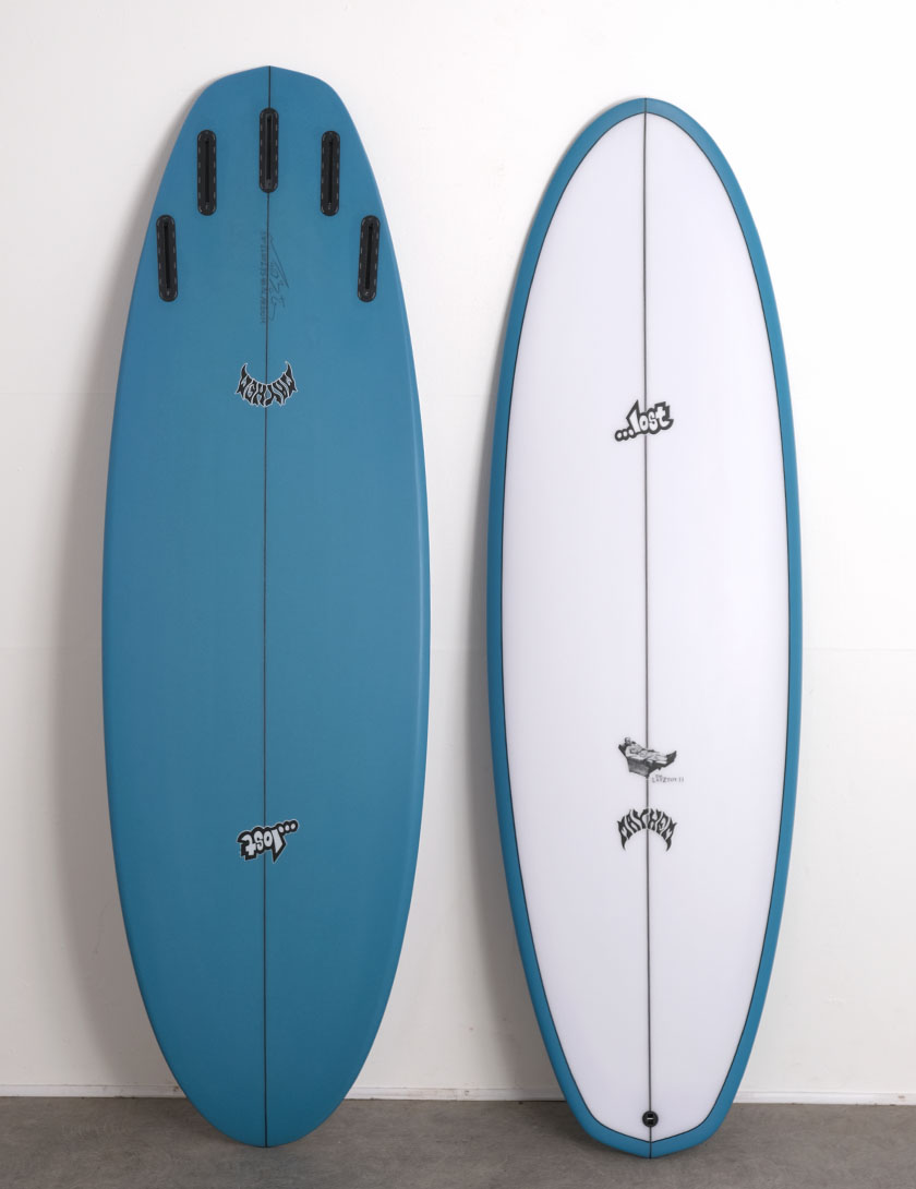 Lost Lazy Toy 2 Surfboard 5ft 6 Futures - Blue 