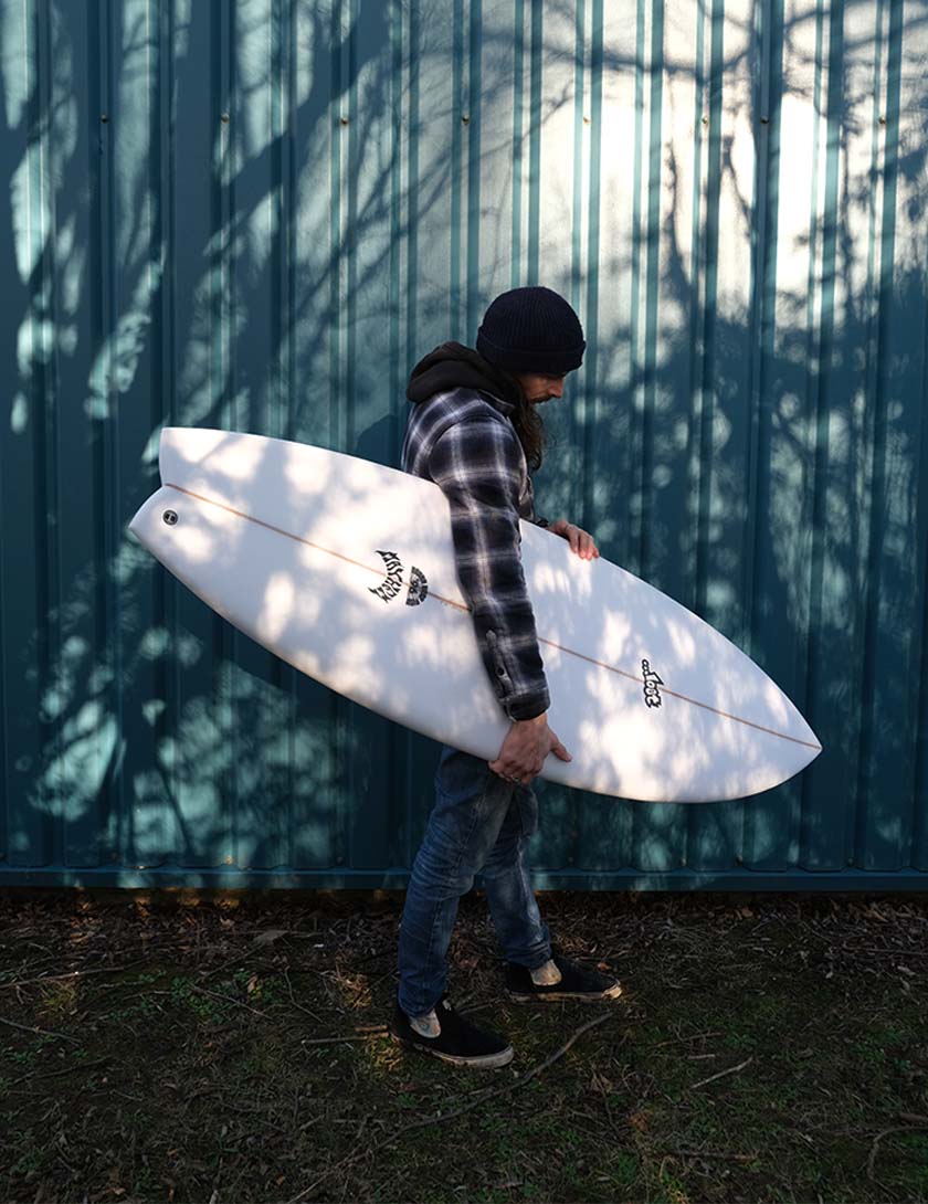 Lost RNF 96 Surfboard 5ft 11 FCS II - White