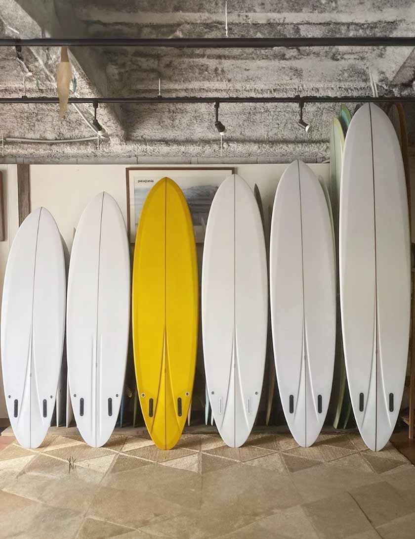 Love Machine FM surfboard 7ft 2 Futures FCS - White