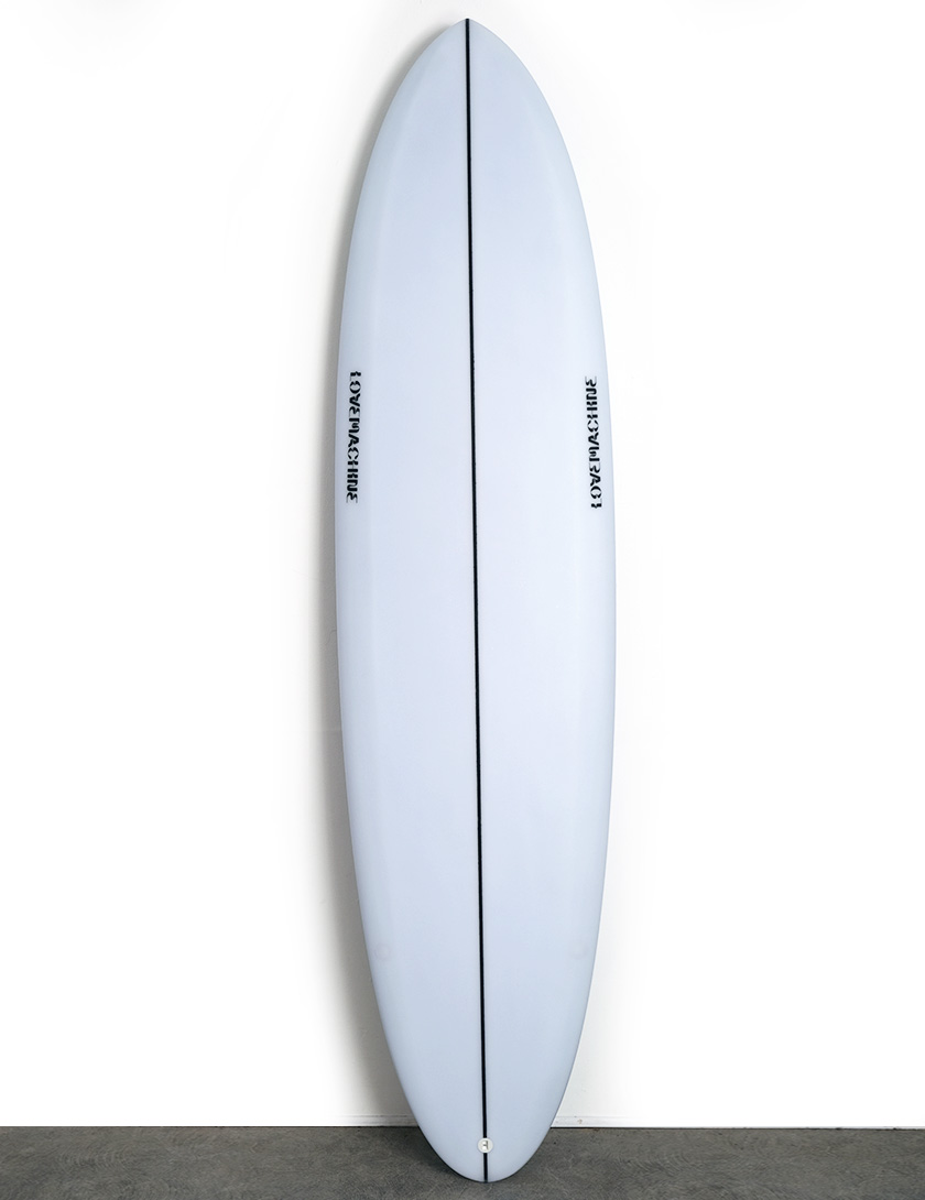 Love Machine FM surfboard 7ft 2 Futures FCS - White