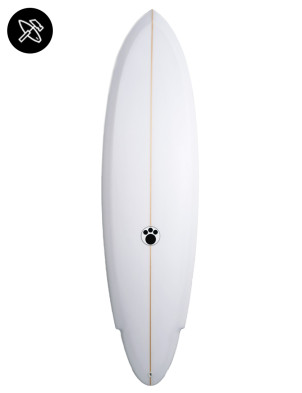 Maurice Cole Reverse Vee Twin Pin Surfboard - Custom