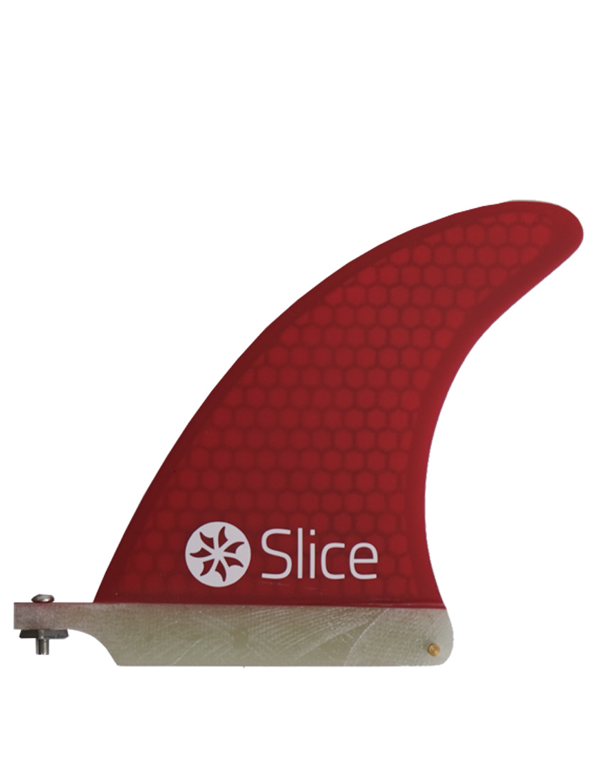 Slice RTM Hexcore 6" Single fin - Red 