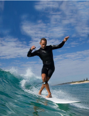 NSP Elements Longboard surfboard 8ft 0 - Red