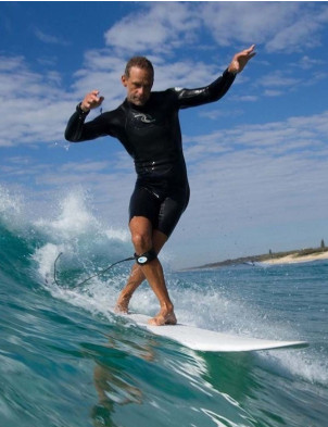 NSP Elements Longboard surfboard 8ft 6 Package - Navy