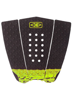 Ocean & Earth Simple Jack Hybrid Surfboard Tail Pad - Black/Lime