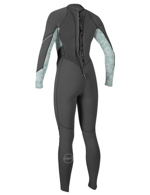O'Neill Ladies Bahia 3/2mm wetsuit - Graphite/Mirage Tropical