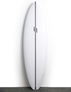 Pukas 69er Evolution surfboard 7ft 2 FCS II - White 