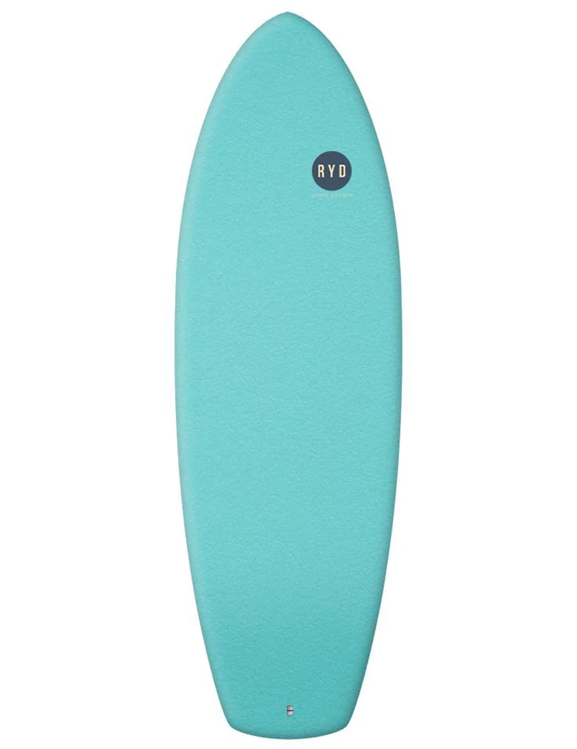 RYD Drone Ranger Soft Surfboard 6ft 0 - Aqua