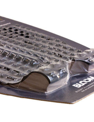 Slater Designs Action 5-Piece Surfboard Tail Pad - Black/Grey