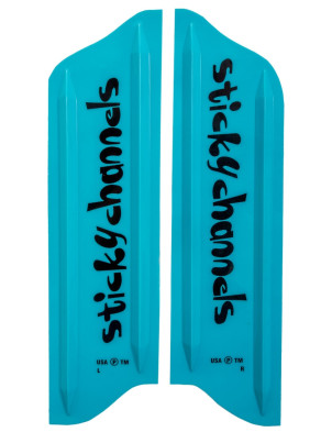 Sticky Channels Surfboard Channels 11" - Aqua