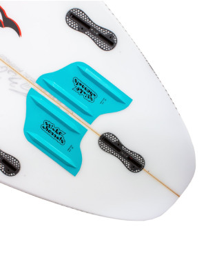 Sticky Channels Surfboard Channels 4" - Aqua