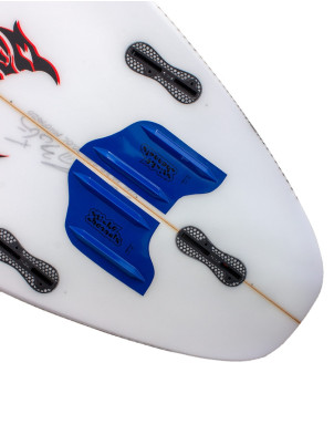 Sticky Channels Surfboard Channels 4" - Blue