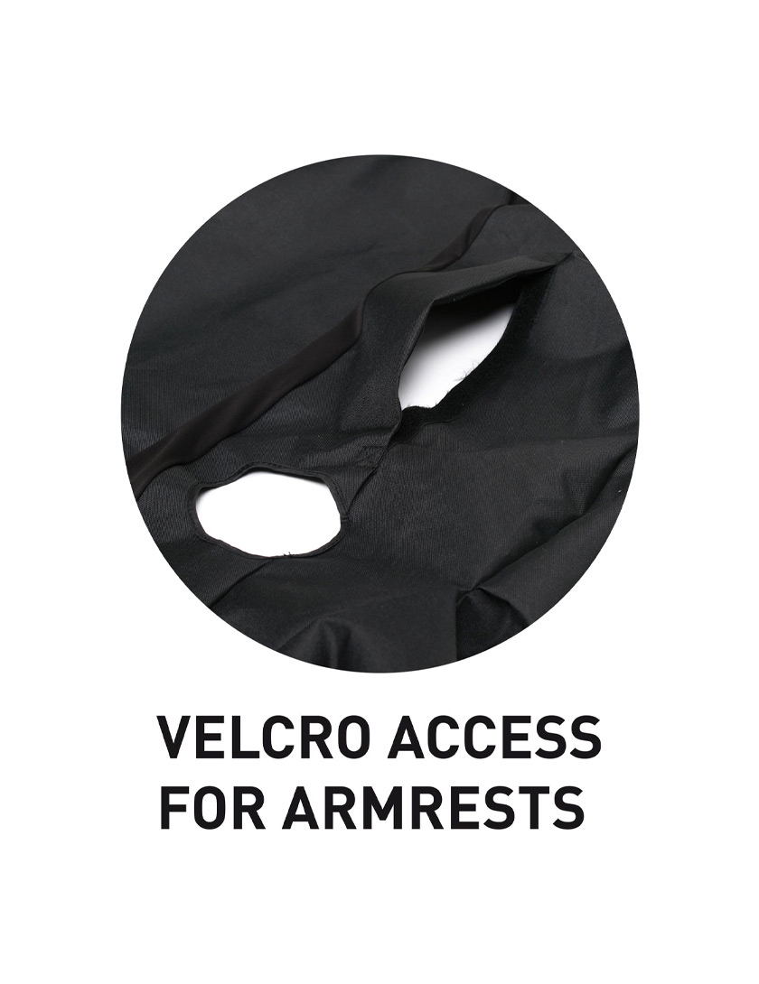 Surflogic Waterproof Seat Cover - Black/Cyan