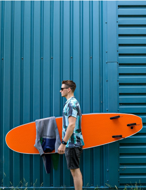 Surfworx Ribeye Mini Mal soft surfboard 7ft 6 - Black