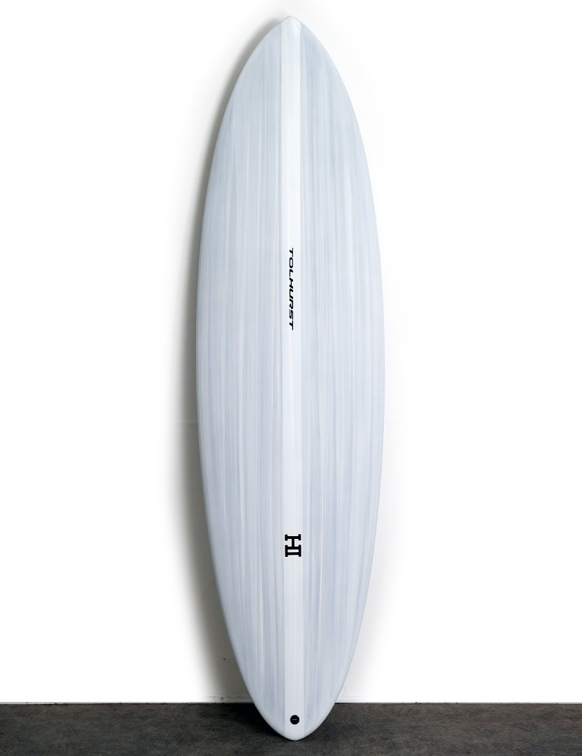Thunderbolt Harley Ingleby Mid 6 Surfboard 6ft 4 FCS II - Candy White