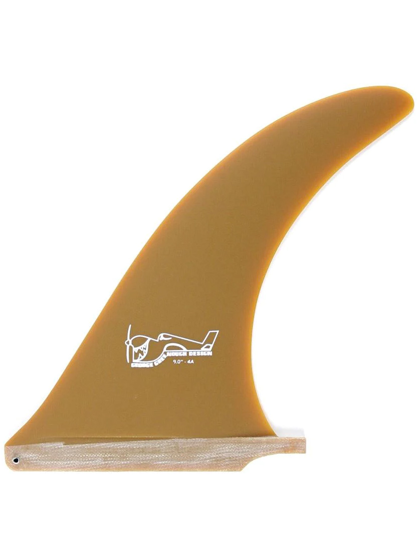 True Ames Greenough 4A 9.0 Longboard Fin - Rotten Avocado