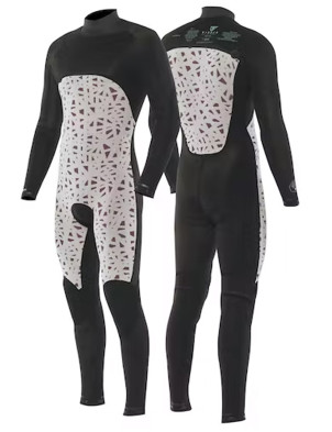 Vissla 7 Seas Chest Zip 5/4mm Wetsuit - Dark Slate