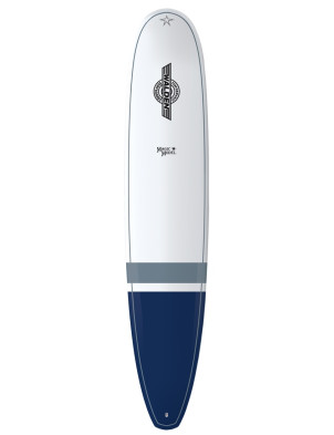 Walden Magic Model Tuflite C-Tech surfboard 9ft 0 - White/Blue