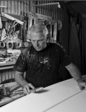 Walden Mega Magic Fusion HD surfboard 8ft 0 - White